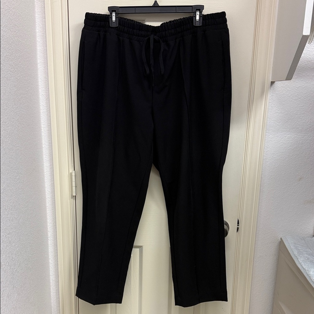Lane Bryant Women's Black Perfect Drape Pull On Pants